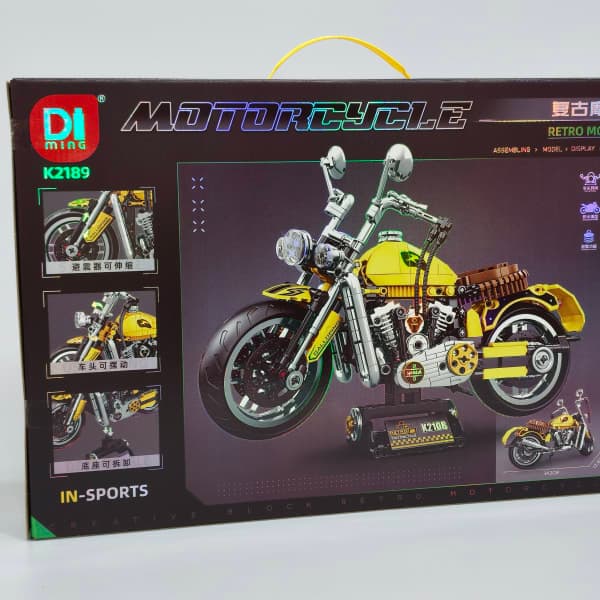 K2189 – Retro Cruiser Motorcycle Building Block Set