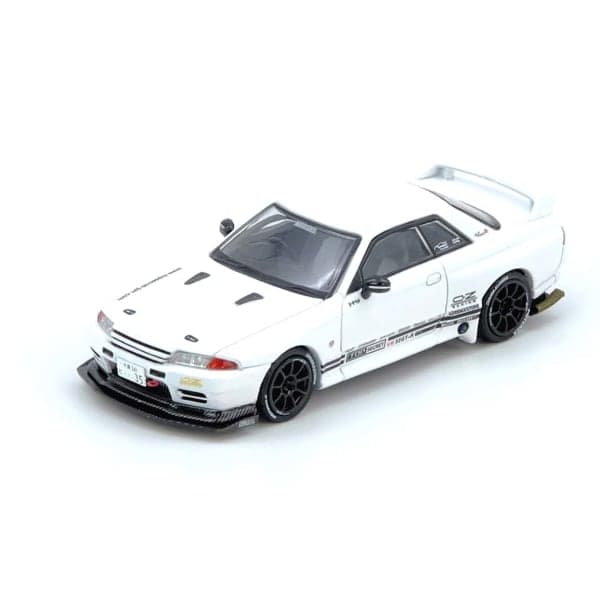 INNO64 Nissan TOP SECRET VR32 GT-R White 1:64 Scale Diecast Model Car