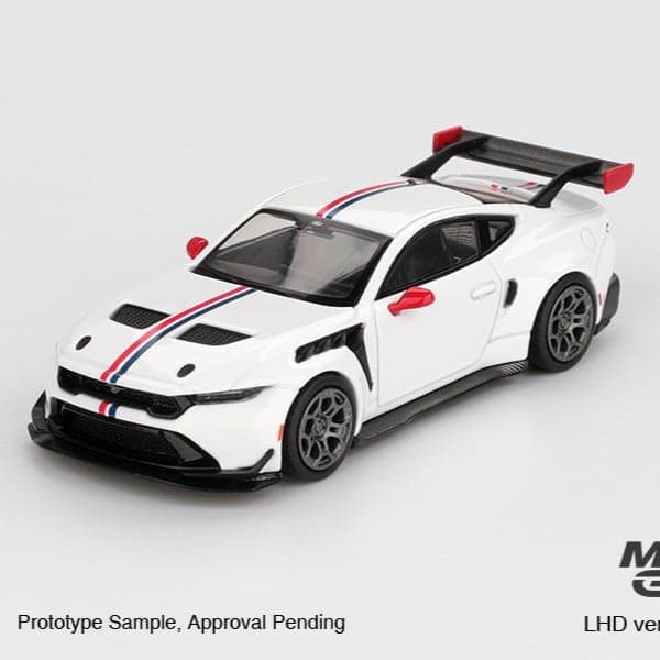 MINI GT Ford Mustang GTD Spirit of America 1:64 Scale Diecast Model Car