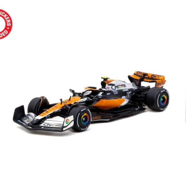 Tarmac Works McLaren MCL60 British GP 2023 (Lando Norris) 1:64 Scale Diecast Model Car