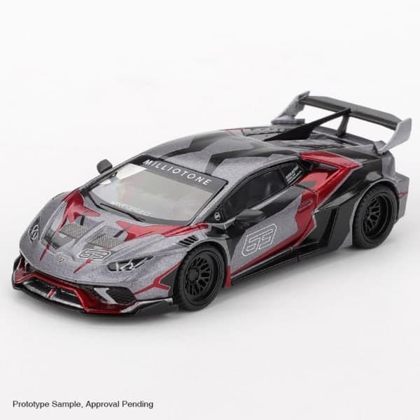MINI GT LB WORKS Lamborghini Huracán GT RONIN 1:64 Scale Diecast Model Car